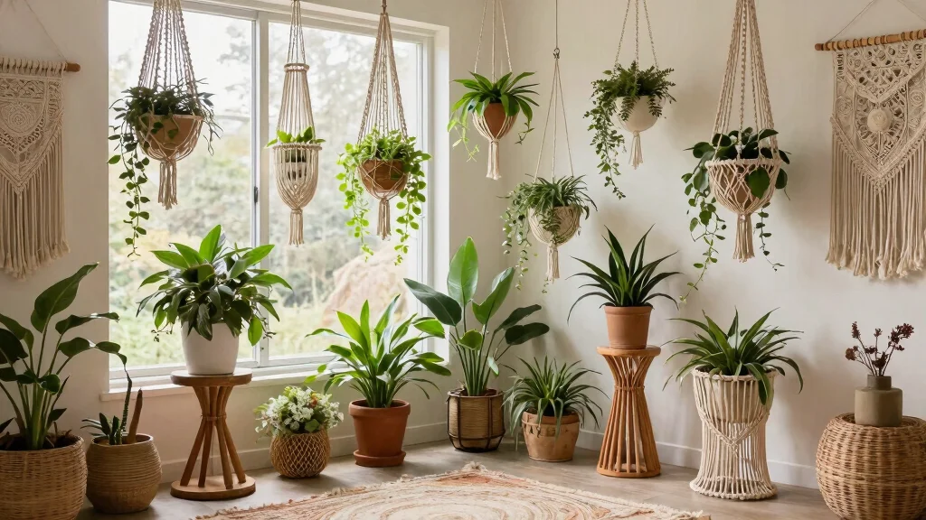 10 Hanging Plant Stands That Create the Most Dreamy Boho Vibe