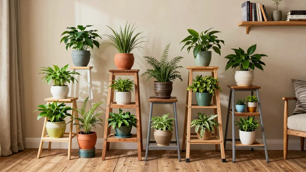 10 Ladder Plant Stands That Are Equal Parts Functional and Beautiful