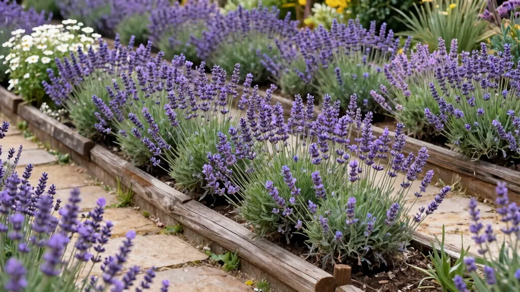 10 Lavender Flower Bed Ideas That Look and Smell Like an Actual Dream