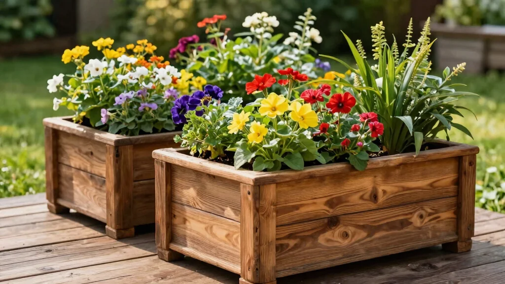 10 Wooden Planter Boxes That Are Rustic, Gorgeous, and Built to Last