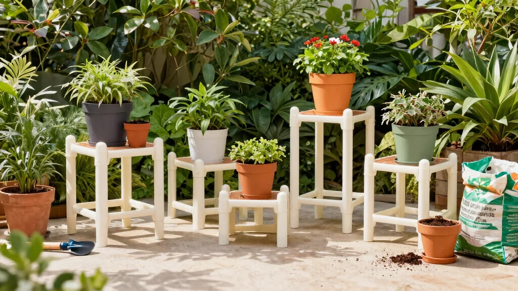 7 PVC Plant Stands That Are Shockingly Sturdy and Easy to Build
