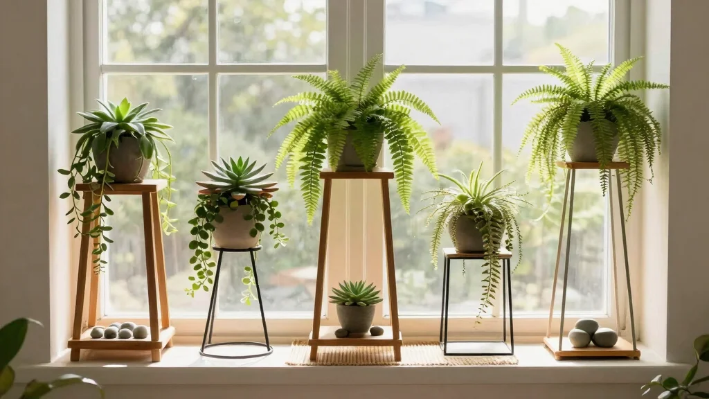 7 Window Plant Stands That Let Your Plants Soak Up Every Drop of Light
