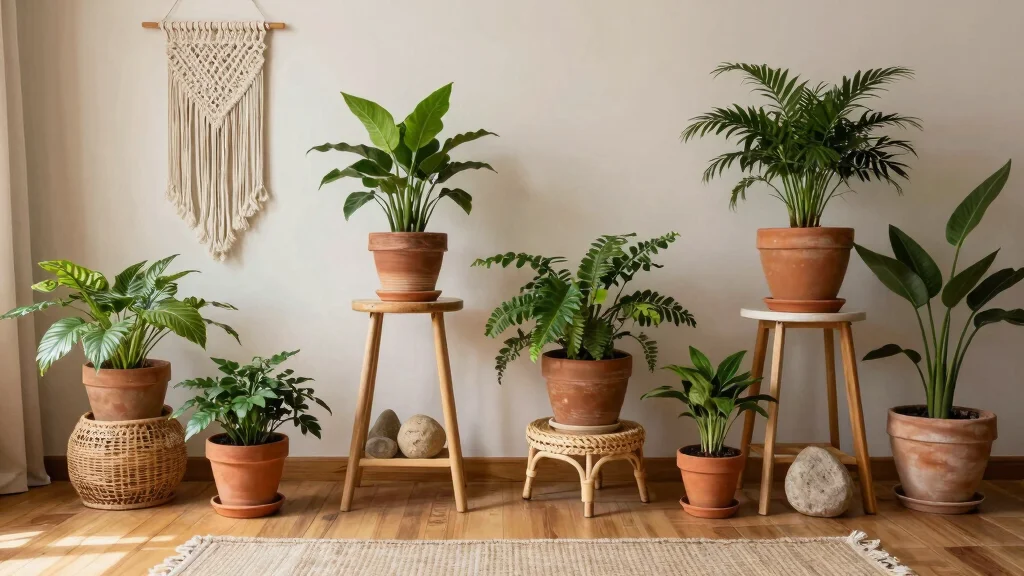 8 Boho Plant Stands That Make Every Corner Feel Like a Hidden Garden