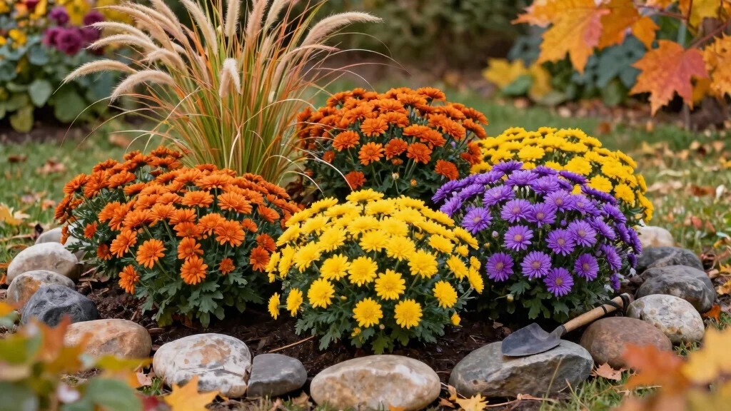 8 Fall Flower Bed Ideas That Keep Your Yard Looking Gorgeous After Summer Ends