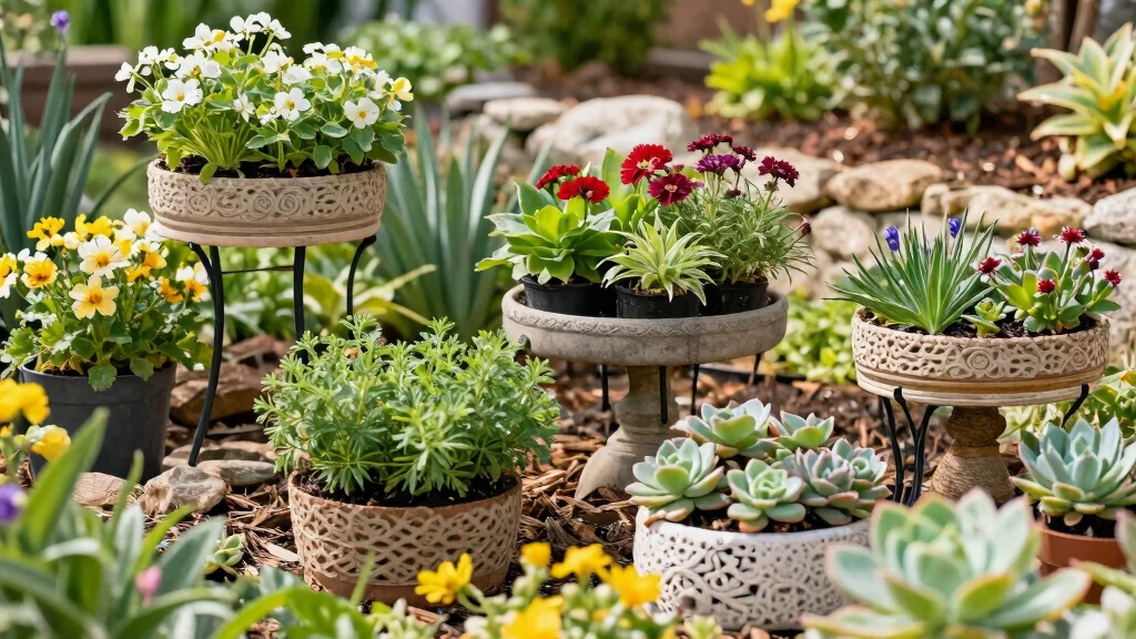 8 Outdoor Plant Stand Ideas That Make Your Garden Look Magazine-Worthy